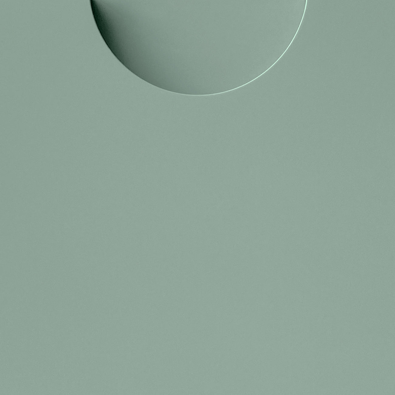 Sample of the Half Moon Color jade facade. Color jade handle