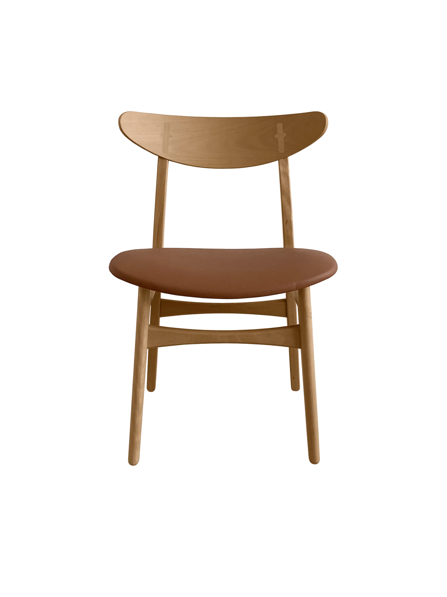 Iconic chair, red beech