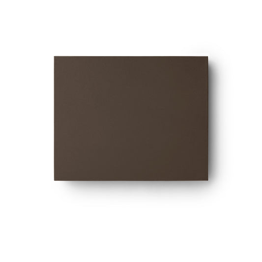 Sample of the Basic facade, Evolution Linoleum black coffee 