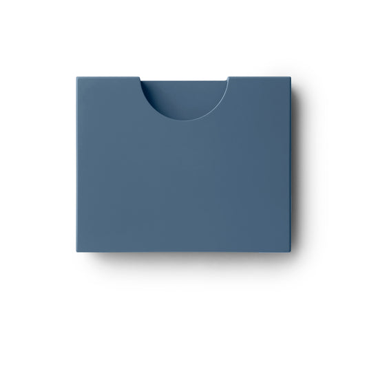 Half Moon Color facade sample north. Color handle north 