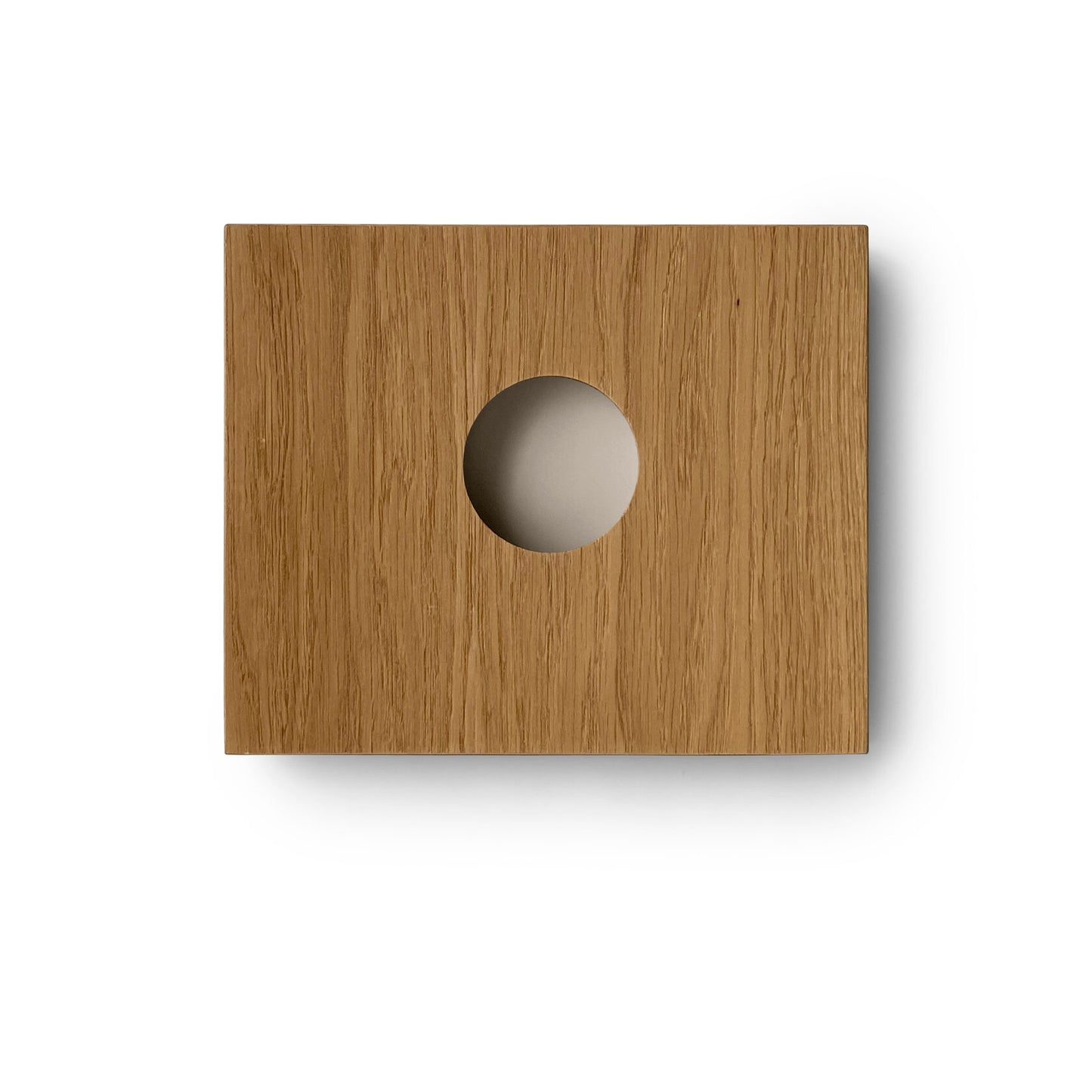 Sample of Tasty Wood facade natural oak. Handle Wood natural oak or Color