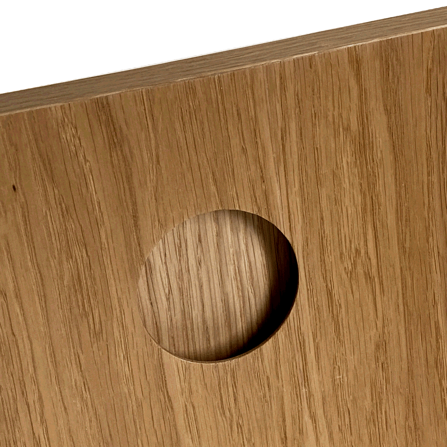 Sample of Tasty Wood facade natural oak. Handle Wood natural oak or Color