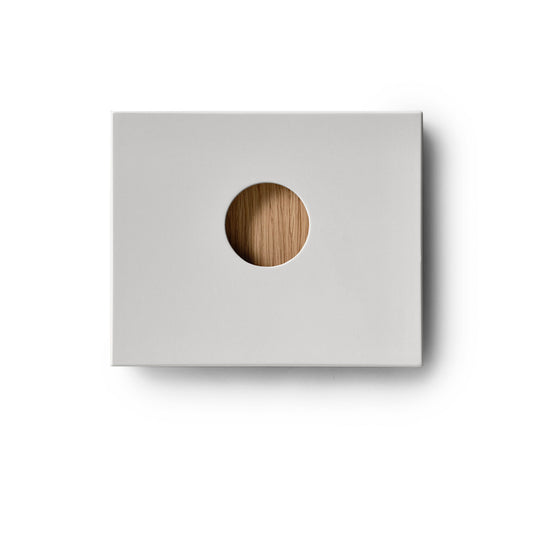 Sample of Tasty Color river mother-of-pearl facade. Wood handle 